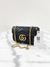 Bolsa Gucci GG Marmont Supermini Preta - comprar online