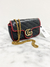 Bolsa Gucci GG Marmont Supermini Torchon Preta