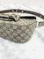 Bolsa Gucci Horsebit 1955 Small Asymmetric Monograma - Brechó Closet de Luxo