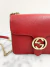 Bolsa Gucci Interlocking Dollar Small Vermelha - comprar online