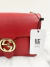 Bolsa Gucci Interlocking Dollar Small Vermelha na internet