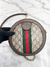 Bolsa Gucci Round GG Supreme Web Monograma