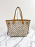 Bolsa Louis Vuitton Neverfull MM Damier Azur - Brechó Closet de Luxo