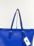 Bolsa Michael Kors Jet Set Saffiano Tote Azul