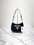 Bolsa Prada Cleo Logo Sequin Embellished Mini Preta - comprar online