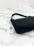 Bolsa Prada Nylon Triangle Logo Preta - loja online