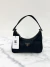 Bolsa Prada Nylon Triangle Logo Preta - loja online