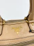 Bolsa Prada Vitello Daino Satchel Bege - comprar online