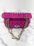 Bolsa Valentino Rockstud Nappa Small Pink - MICROCHIPPED