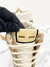 Bota Gucci Mid-Calf Monograma e Off White 34/35Br