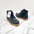 Bota Louis Vuitton Sailor Damier Pint Azul Marinho 4142Br - MASCULINO