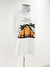 Camiseta Prada Cotton Palm-Print Logo Branca Tam.M na internet