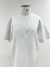 Camiseta Prada Cotton Triangle Embossed Branca Tam.G - loja online