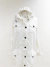 Casaco Burberry Windbreaker Overall Branco Tam.P - comprar online