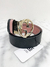 Cinto Gucci 1973 Reversible Preto e Rosa Tam.90 - loja online