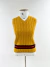 Colete Gucci Sylvie Jacquard Mustard Tam.P/M - Brechó Closet de Luxo