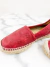 Espadrille Gucci GG Signature Monograma Vermelha 34BR - loja online