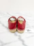 Espadrille Gucci GG Signature Monograma Vermelha 34BR - Brechó Closet de Luxo