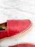 Imagem do Espadrille Gucci GG Signature Monograma Vermelha 34BR