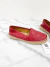 Espadrille Gucci GG Signature Monograma Vermelha 34BR