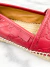 Espadrille Gucci GG Signature Monograma Vermelha 34BR - comprar online