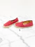 Espadrille Gucci GG Signature Monograma Vermelha 34BR na internet
