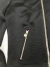 Jaqueta Versace Logos Preta Tam.P - loja online