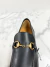 Mocassim Gucci Jordaan Horsebit Preto 35/36Br - comprar online
