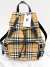 Mochila Burberry Medium Rucksack Check Xadrez - Brechó Closet de Luxo