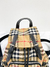 Mochila Burberry Mini Rucksack Check Xadrez