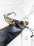 Óculos Céline Aviator Shadow Animal Print