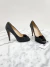 Peep Toe Prada Suede Cinza 36Br