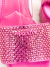 Imagem do Sandália Prada Satin Crystals Logo Pink 39Br