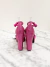 Sandália Prada Satin Crystals Logo Pink 39Br - comprar online