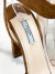 Sandália Prada Suede Block Heel Marrom 38Br - loja online