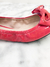 Imagem do Sapatilha Miu Miu Bow Patent Leather Rosa 36/37Br