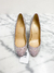 Scarpin Louboutin Fifi Strass 100 Aurora Boreale 34Br na internet