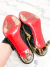 Scarpin Louboutin Fifi Phyton Embossed 35/36Br