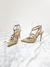 Scarpin Valentino Rockstud Patent Leather Nude 35BR na internet
