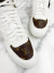 Sneaker Louis Vuitton Monograma e Branco 43BR - Desapego Cássio Ramos na internet