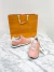 Tênis Louis Vuitton Run Away Peach Suede 35B