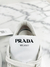 Tênis Prada Low Top Traneirs Logo Branco 38/39BR - loja online