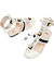 Sandália Fendi Studded Embellished Gladiator Off White 35BR - comprar online