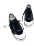 Tênis Chanel Logo-Plaque Lace Up Low Top Preto e Branco 36BR