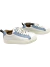 Tênis Chloé Lauren Leather Branco e Azul 36Br