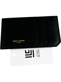 Porta Cartões Saint Laurent Preto