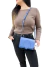 Bolsa Burberry Bridle Square Crossbody Azul na internet