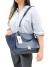 Bolsa Céline Trapeze Calfskin e Suede Navy Blue