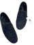 Mocassim Louis Vuitton Suede Logo Preto 39/40Br - MASCULINO - comprar online