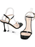 Sandália Louis Vuitton Blossom Patent Leather Logo Preta 38BR - comprar online